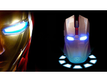 Беспроводная оптическая мышь Iron Man Red